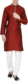 [Royal Kurta] Big Boy's Jacqaurd Silk Kurta Pyjama Set