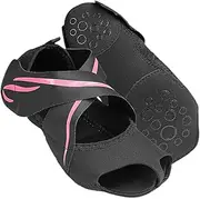 [Frediuo] Yoga Socks, Toeless Cross Tie Non Slip Sports Socks for Women