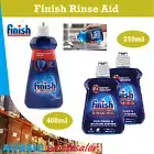 2/4/6x FINISH 250/400ml Rinse Aid Shine & Protect Glass Shiny Dry Dishwasher