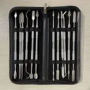12X Clay Sculpting Set Wax Carving Tool Stainless Steel Polymer Pottery Modeling