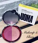 UOMA DOUBLE TAKE SKIN PERFECTING BLUSH DUO - Bronze Venus