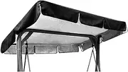 Swing Canopy Replacement 3 Seater Waterproof 210D Oxford Cloth Water Proof Anti-UV Replacement Canopy Top Cover for Swing for Garden Swing Outdoor