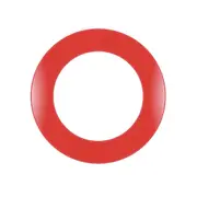 Formula Sports One Piece Polymer Surround Wall Protectant For Dartboards Red
