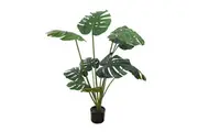 120cm Potted Faux Monstera Vine Plant Artificial Flowers Interior Decoration