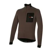 在飛比找PChome24h購物優惠-ZeroRH+ 義大利男仕專業防寒防風自行車外套/夾克(咖啡