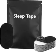 Coastalpure Mouth Tape for Sleep, Anti-Snoring Mouth Strips for Better Sleep, 30-Pack Skin-Friendly Breathing Tape, Snore Reduction and Oral Health Aid (Black)