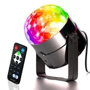 Mini Dj Disco Ball Party Stage Lights Led 7Colors Effect Projector Equipment ...