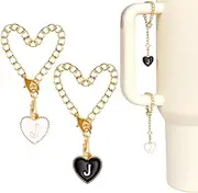 [SUNNYCLUE] Letter Charm Accessories Water Cup Charms for Office Home Birthday Parties Handle Decor