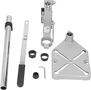 Hand Drill Stand, Aluminum Alloy Drill Stand Holder, Drill Press Floor Stand, Universal Bench Clamp Holder Press for Drilling Wood, Aluminum