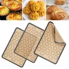 Silicone Baking Tray Non Stick 30 Cavities Macaroon Moulds Macaron Baking Mat