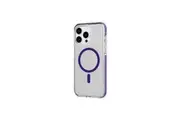 Tech21 EvoCrystal w MagSafe Mobile Case For Apple iPhone 15 Pro Max Amethyst