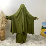 Muslim Women Abaya Maxi Dress Long Robes Turkey Prayer Kaftan Caftan Dubai Gown