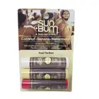 SUN BUM Lip Balm SPF 30 Sunscreen Coconut/Banana/Watermelon SMELL YUMMY!