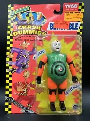 1992 Tyco Incredible Crash Test Dummies GREEN SPARE TIRE Bendable Poseable
