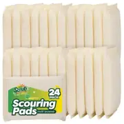 24 Pack Scrub Sponges Kitchen by , Multi-Purpose Scouring Pads, Non-Scratch C...