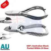 Side Cutter Heavy Duty Thick Nail Cutter Ring Barrel Spring Action Podiatrist
