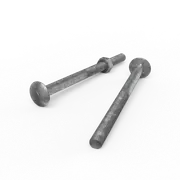 ZENITH M10 x 150mm Hot Dip Galvanised Cup Head Bolts & Nuts