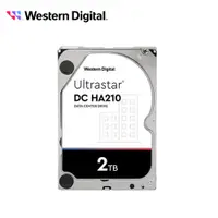 在飛比找蝦皮商城優惠-WD Ultrastar HA210 2TB 3.5吋企業級