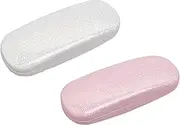 [tunghey] 2Pack Eyeglasses Case, Unisex Hard Shell Eyeglasses Cases Protective Case For Glasse