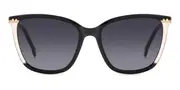 Carolina Herrera HER 0245/S 3H2/9O Women’s Sunglasses Black Size 55