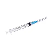 KEBAOWEI 3ml Syringe with 23g 1in Needle - Disposable Individual Packaging (3ml-23g-100pack)