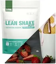 VPA® Australia Lean Shake Plus (Meal Replacement) - Strawberry, Athlete Approved, Vegetarian Friendly, 1kg (17 Servings)