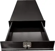 Robusto Under Tray Body Tool Box Trundle Drawer 1500 Long UTE Extra Truck Toolbox Black