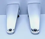 Harley Davidson Headlight Bracket Set Chopper Bobber Custom