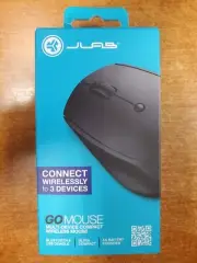 JLab Go Wireless Mouse Multi Device Compact USB Dongle & Bluetooth (7497) E12D