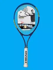 Head Ti Conquest Nano Titanium Tennis Racquet 108” SQ In. 4 1/2 Grip NEW