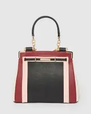 Multi Colour Nadine Panel Tote Bag