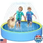 artcool 79" Thicken Dog Pool for Pet and Kids,Non-Slip Kiddie Pool Hard Plast