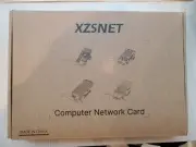 XZSNET Intel 540-T1 PCIe x8 Single 10Gbe Copper Server NIC Network Card