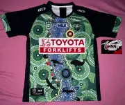 Canberra RAIDERS 2024 Indigenous NRL Jersey *Medium* QLD Seller