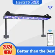 PopBloom Hertz75 WiFi 90cm LED Aquarium Light Full Spectrum Reef Light for Coral