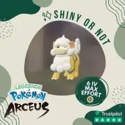 Growlithe Hisui Shiny ✨ Legends Pokémon Arceus 6 IV Custom OT Level Gender