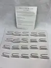 20 Pottery Barn Drapery Hooks curtain 1.5 In Silver Color Metal Replacement Hook