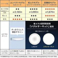 在飛比找比比昂日本好物商城優惠-[套裝購買] Iris Ohyama LED 吸頂燈可調光型