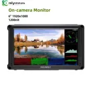 FW568 PRO 6" 1920x1080 On-camera Monitor Full HD IPS 1200NIT Support 4K HDMI my2
