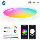24W Smart WiFi Ceiling Lamp APP Voice Control Dimmable LED Ceiling Light Decor
