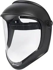 koolsoo Anti Fogging Full Face Shield Splash Guard Ergonomic Multifunctional Equipment Face Cover Clear Visor for Work Construction