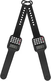 OFFSCH 2pcs Calculator Watch Watches Toys Children Calculator Wrist Watch Child Electronic Watch Calculators for Calculator for Children Calculator Wrist Watch Black PVC