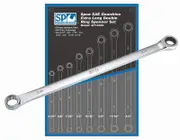 SP Tools SP10468 - Ring Geardrive Spanner Set 8 Piece SAE Extra Long