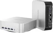 GEEKOM A8 Max Mini PC, AMD Ryzen 7 8745HS, 2.5Gbps Dual LAN Port Mini Gaming Computer with 32GB DDR5 1TB M.2 2280 NVMe Gen4*4 SSD, Mini PC Windows 11 Pro/Wi-Fi 6E/BT 5.2/USB4/8K