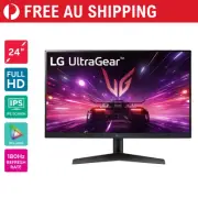LG 24" UltraGear Full HD IPS 180Hz 1ms Gaming Monitor (24GS60F-B), 24 Inch,