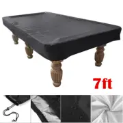 7FT Outdoor Pool Snooker Billiard Table Cover Polyester Waterproof