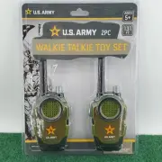U.S. Army - 2 Kids Walkie Talkies - Up To 131 Feet Battery Operated Toy
