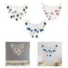 Macrame Wall Hanging Leaves Tapestry Wall Art Decoration for Living Room