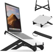 Portable Laptop Stand // Foldable Desktop Notebook Holder Mount