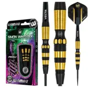 WINMAU - Simon Whitlock Onyx Au Gold Darts - 90% Tungsten - 21g